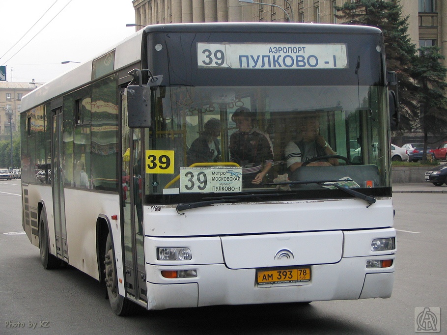 Санкт-Петербург, Yutong ZK6118HGA № АМ 393 78