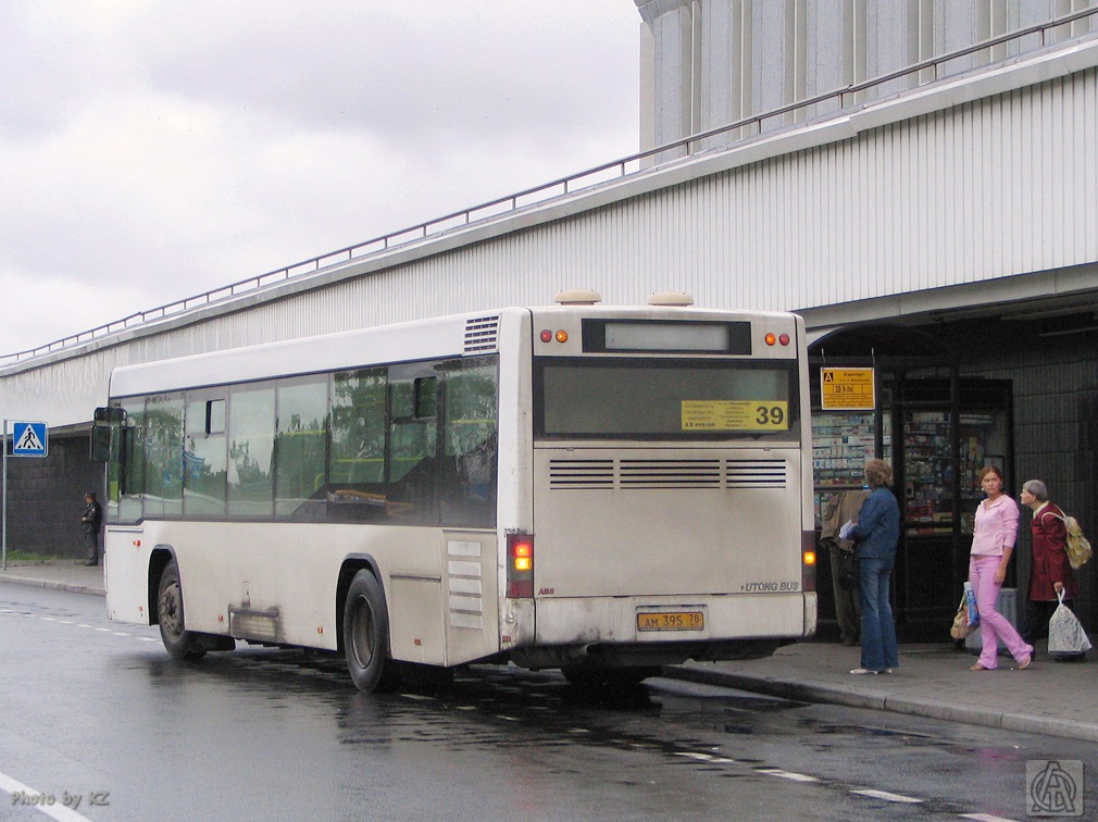 Санкт-Петербург, Yutong ZK6118HGA № АМ 395 78