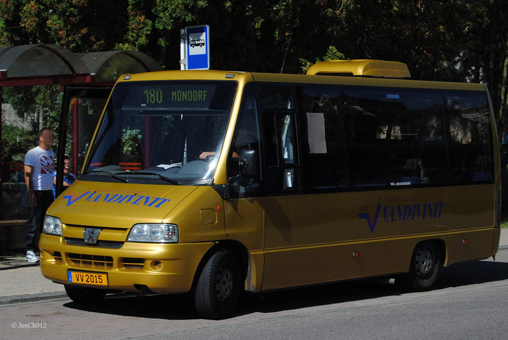 Люксембург, Jonckheere ProCity II (Peugeot Boxer) № VV 2015