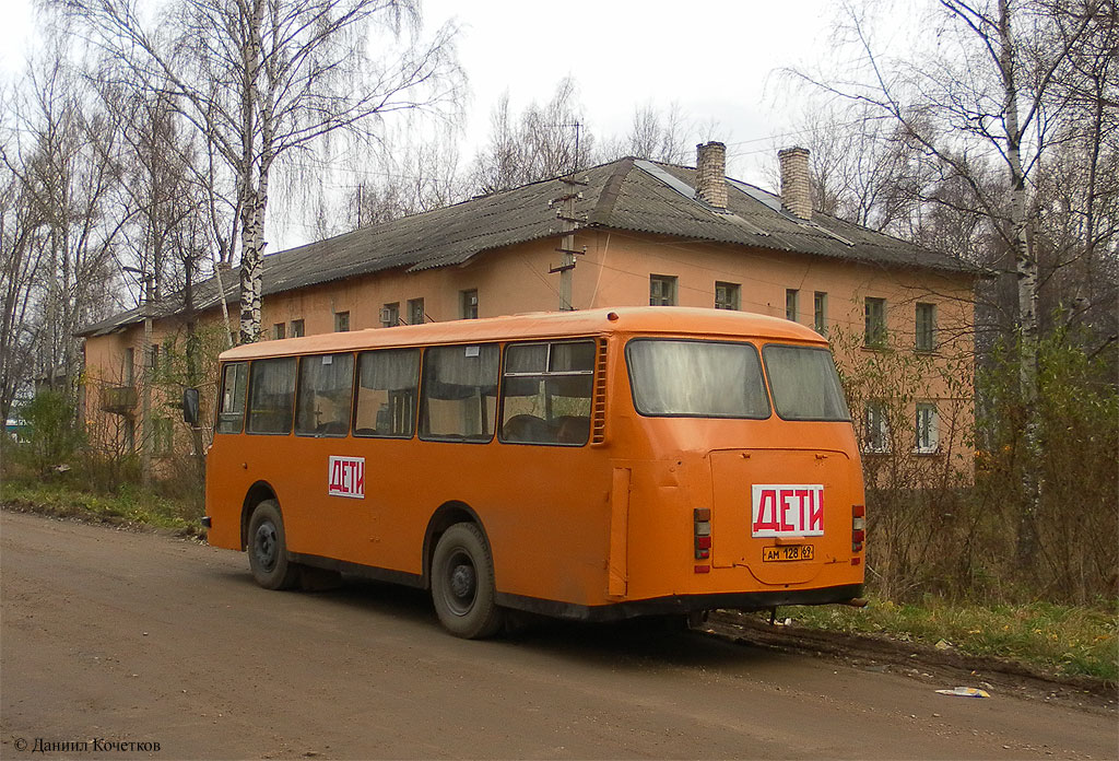 Тверская область, ЛАЗ-695Н № АМ 128 69