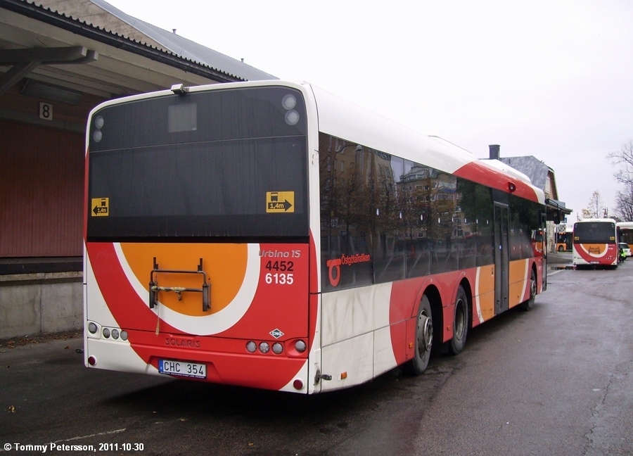 Швеция, Solaris Urbino III 15 LE CNG № 6135