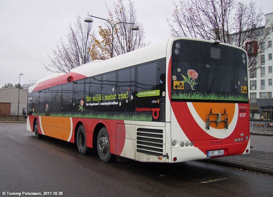 Швеция, Solaris Urbino III 15 LE CNG № 6137