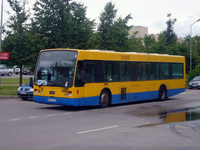 Литва, Van Hool A300 № 486