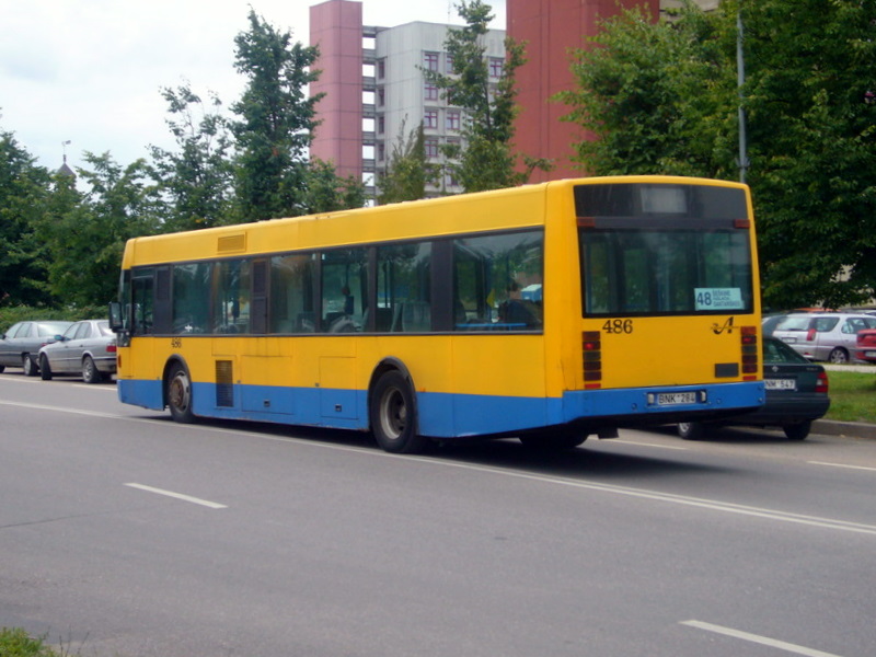 Литва, Van Hool A300 № 486