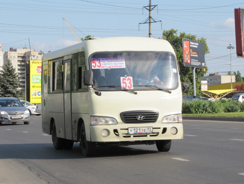 Краснодарский край, Hyundai County SWB C08 (РЗГА) № У 121 ТЕ 93