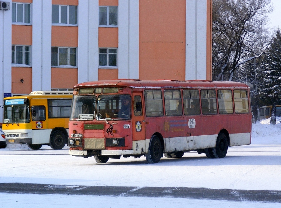 Хабаровский край, ЛиАЗ-677М № 442