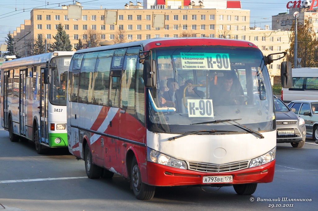 Sankt Petersburg, Yutong ZK6737D Nr. А 793 ВЕ 178