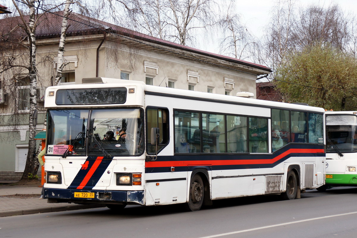 Вологодская область, Scania CN113CLL MaxCi № АЕ 720 35