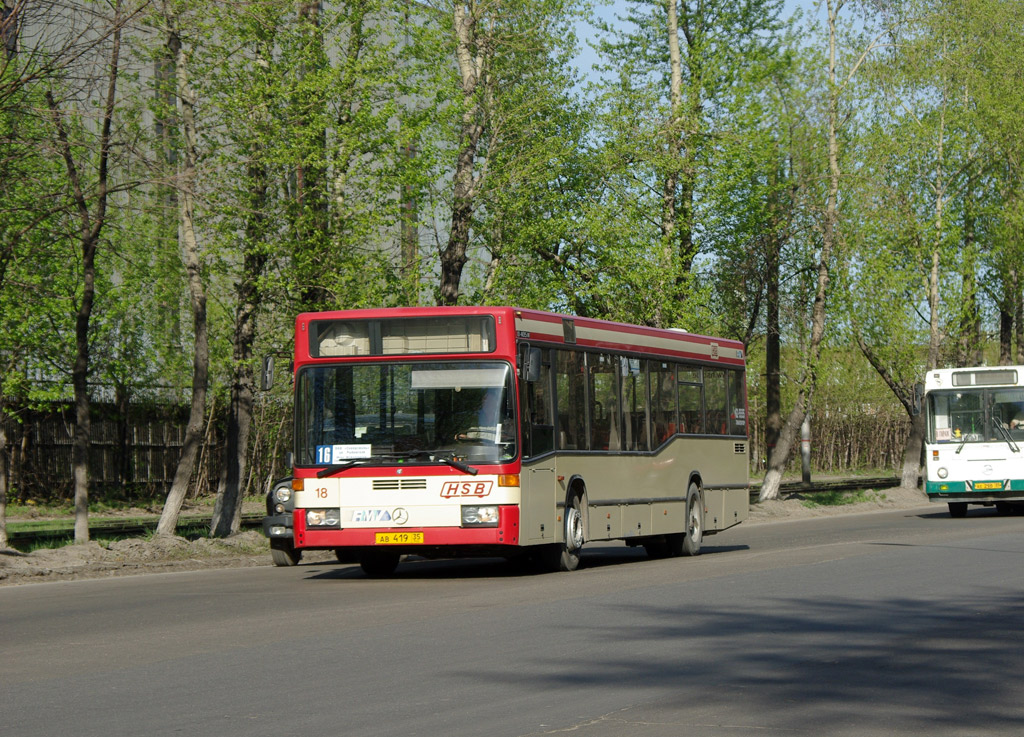 Vologdai terület, Mercedes-Benz O405N2 sz.: АВ 419 35