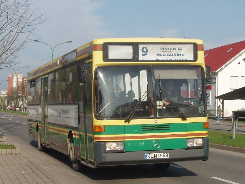 Литва, Mercedes-Benz O405 № KLM 958