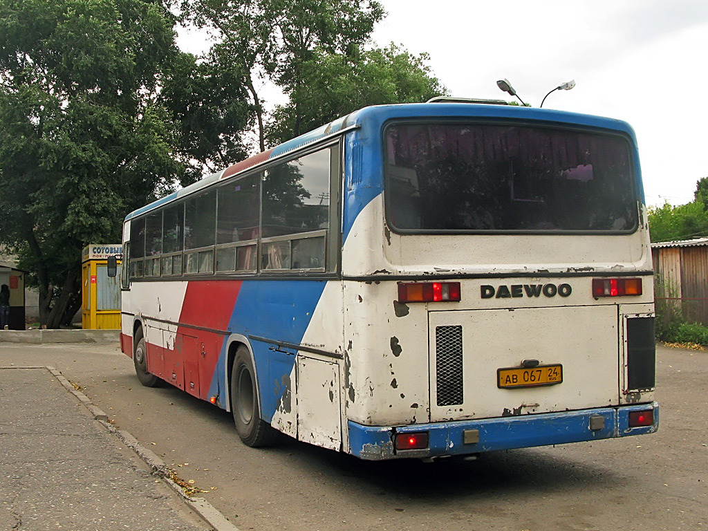 Krasnoyarsk region, Daewoo BV113 # АВ 067 24 — Photo — Bus Transport