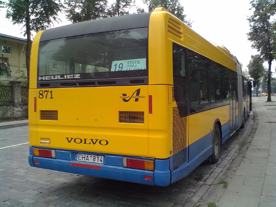 Lithuania, Heuliez GX417 GNV # 871