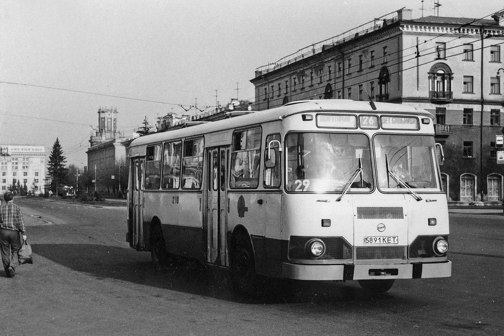 Kemerovo region - Kuzbass, LiAZ-677M Nr. 218