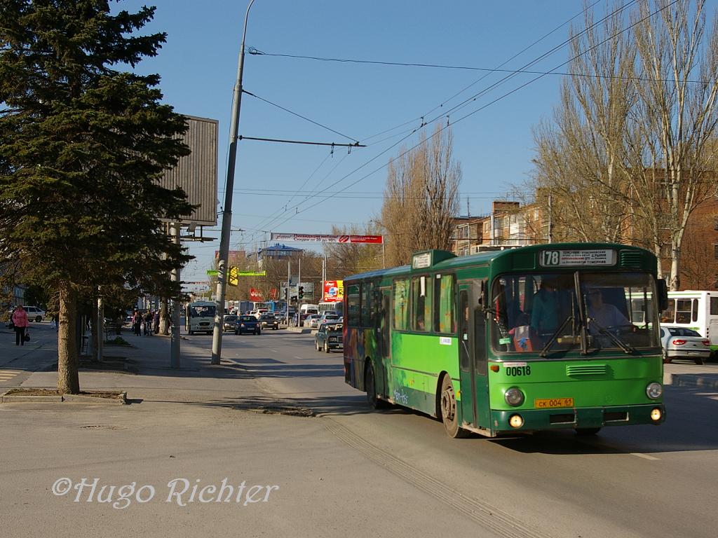 Ростовская область, Mercedes-Benz O305 № 00618