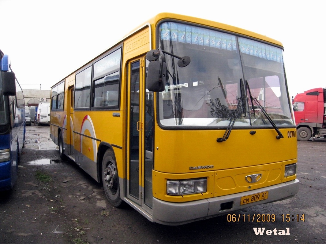 Ростовская область, Daewoo BS106 Royal City (Busan) № 00701