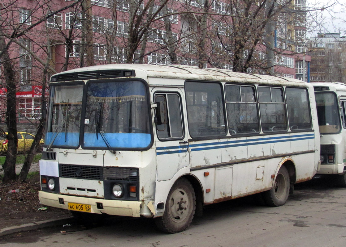 Нижегородская область, ПАЗ-32054 № АО 605 52