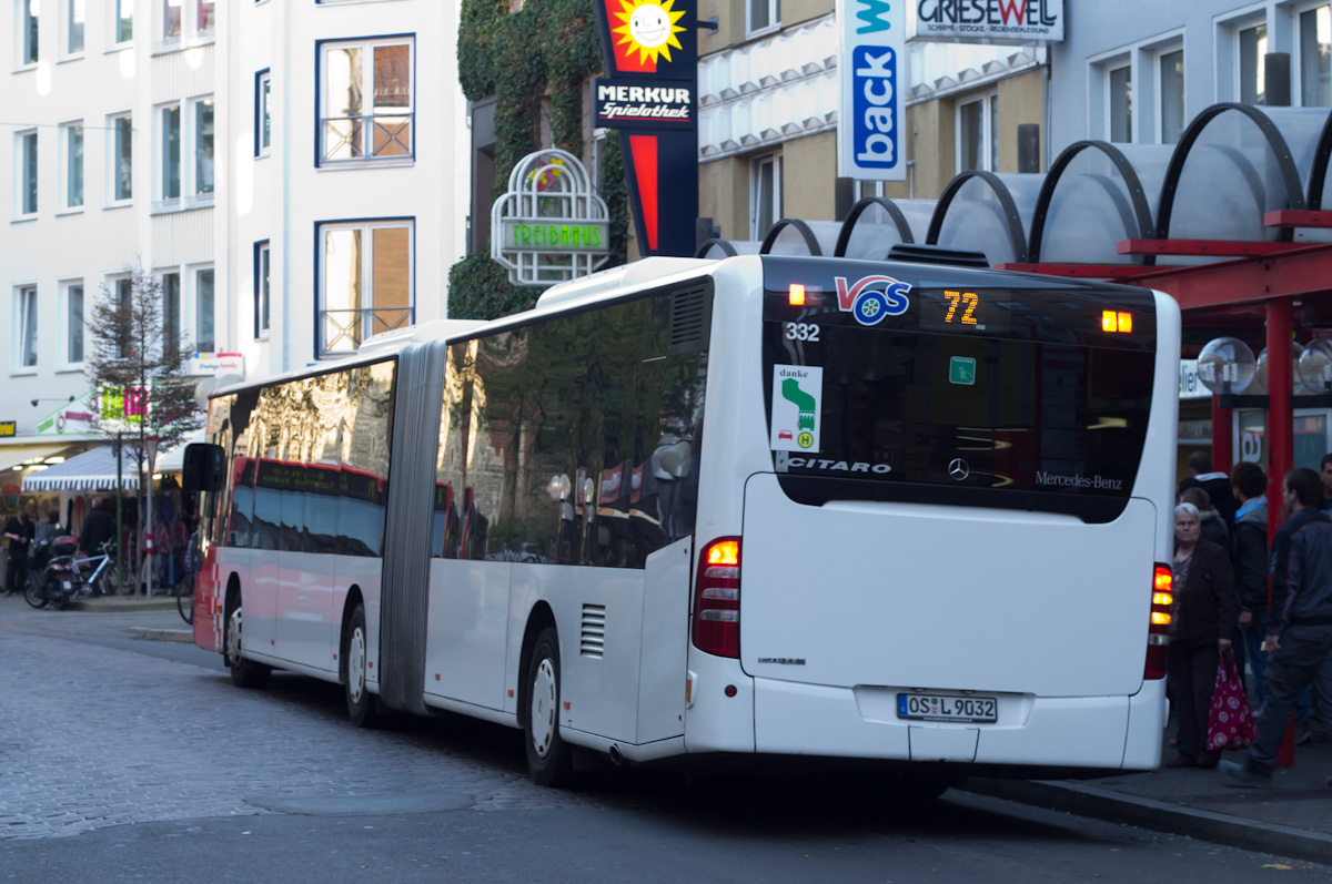 Нижняя Саксония, Mercedes-Benz O530G Citaro facelift G № 332