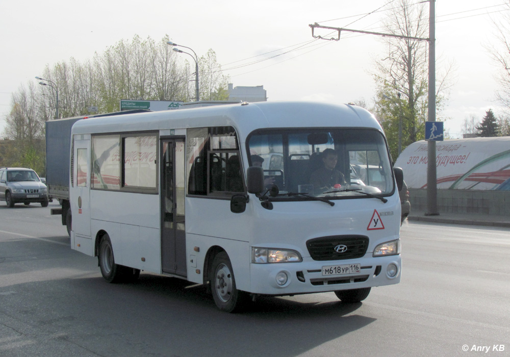 Татарстан, Hyundai County LWB (РоАЗ) № М 618 УР 116