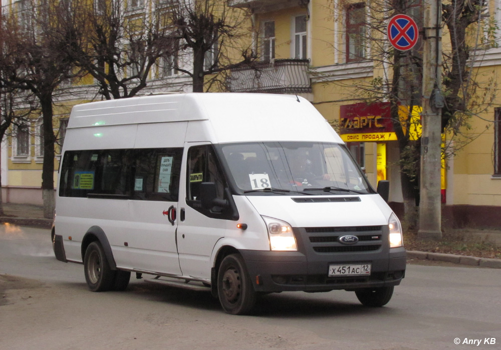 Марий Эл, Нижегородец-222702 (Ford Transit) № Х 451 АС 12