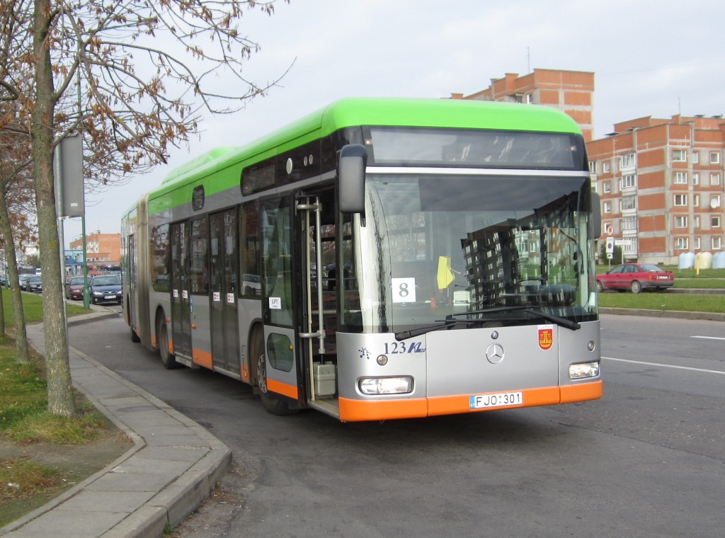 Литва, Mercedes-Benz O530G Irvine Citaro G CNG № 123