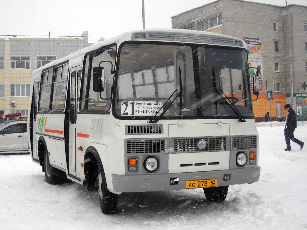 Кемеровская область - Кузбасс, ПАЗ-32054 № АО 278 42