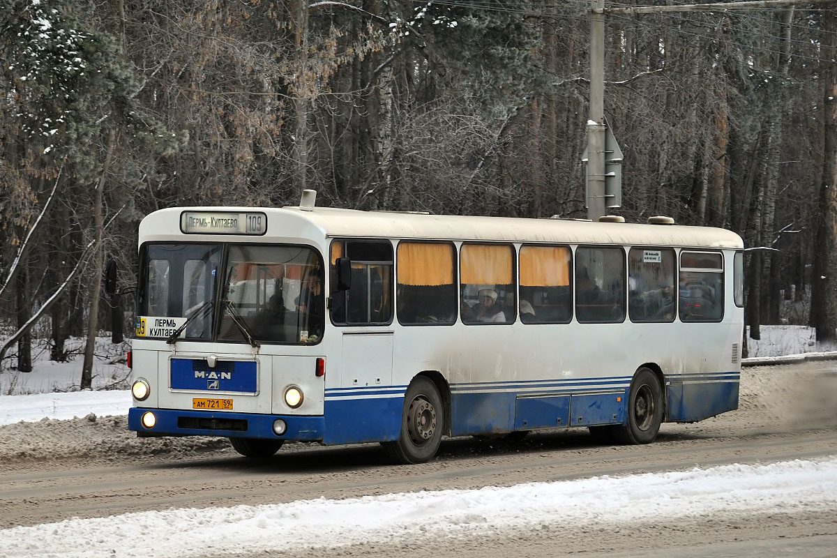 Пермский край, MAN 192 SL200 № АМ 721 59