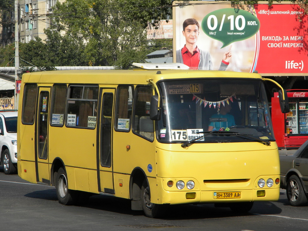 Одесская область, Богдан А09201 (ЛуАЗ) № BH 3389 AA