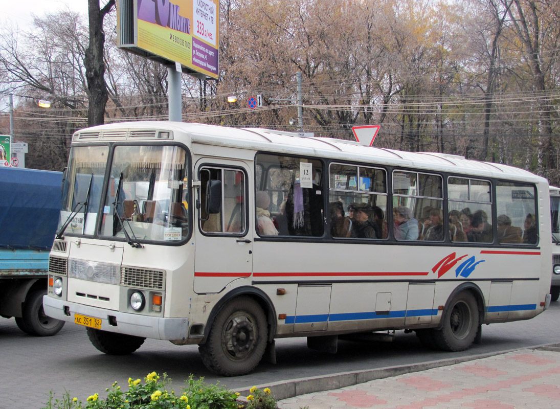 Нижегородская область, ПАЗ-4234 № АС 351 52