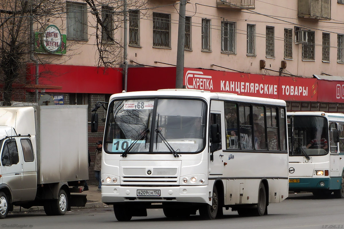 Нижегородская область, ПАЗ-320402-03 № В 209 СН 152