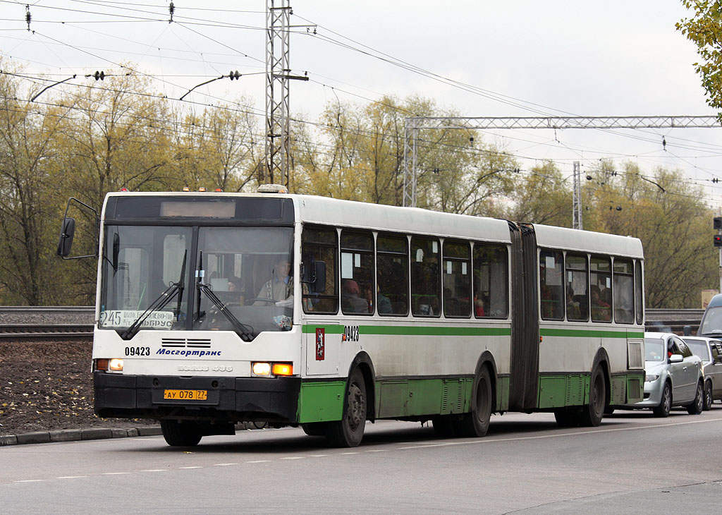 Москва, Ikarus 435.17 № 09423