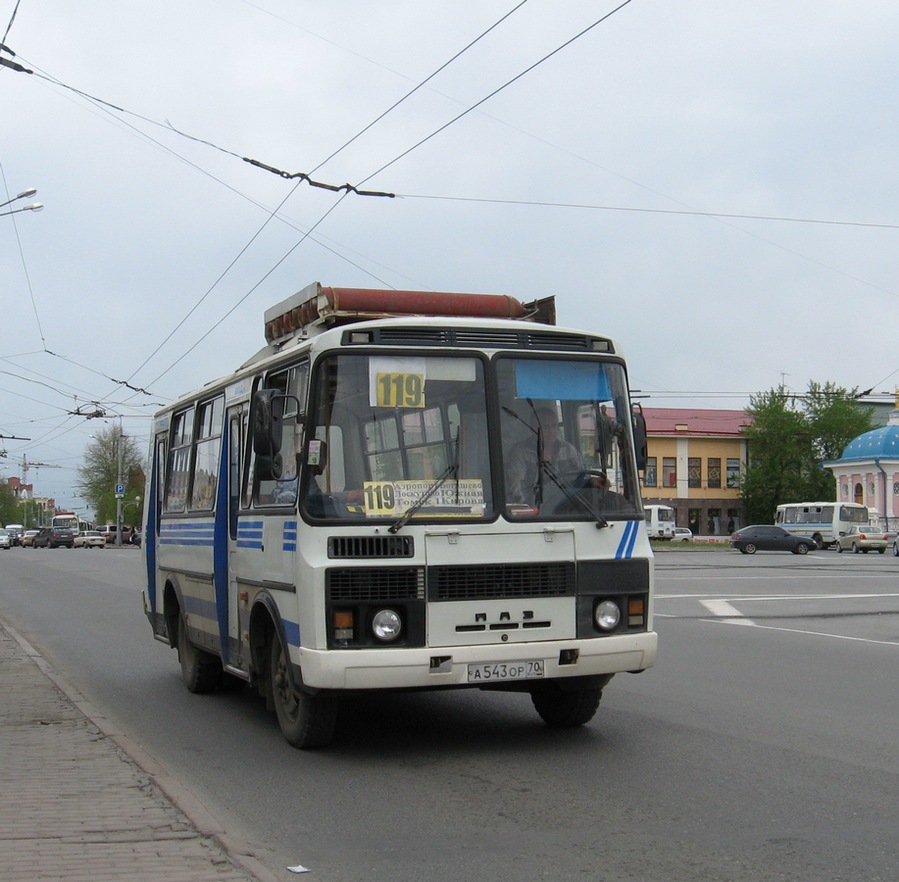 Томская область, ПАЗ-3205-110 № А 543 ОР 70