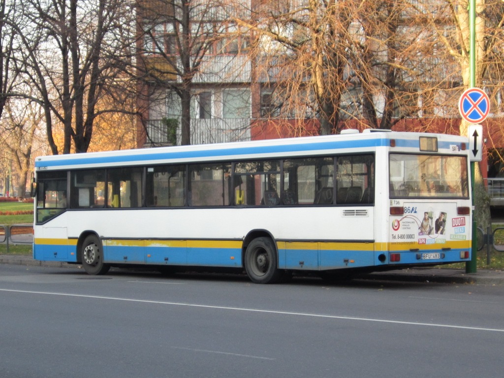 Литва, Mercedes-Benz O405N № 86