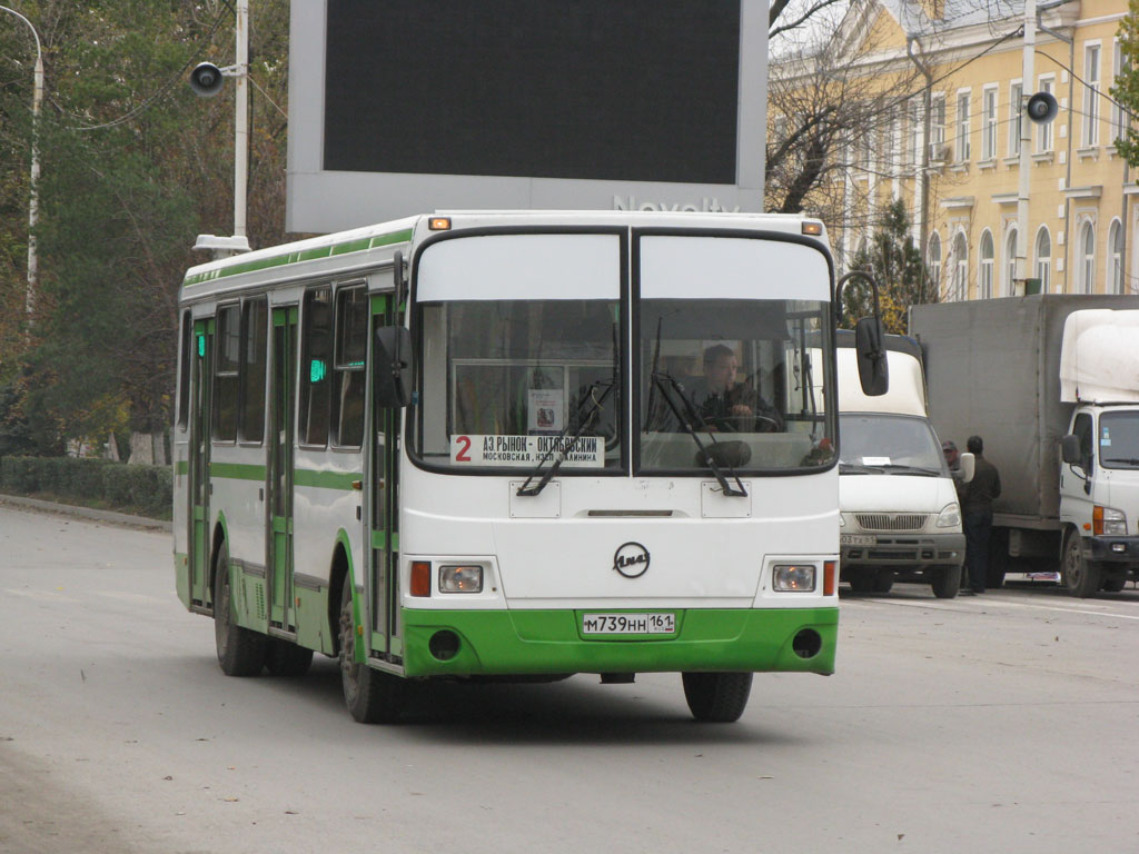 Ростовская область, ЛиАЗ-5256.45 № М 739 НН 161