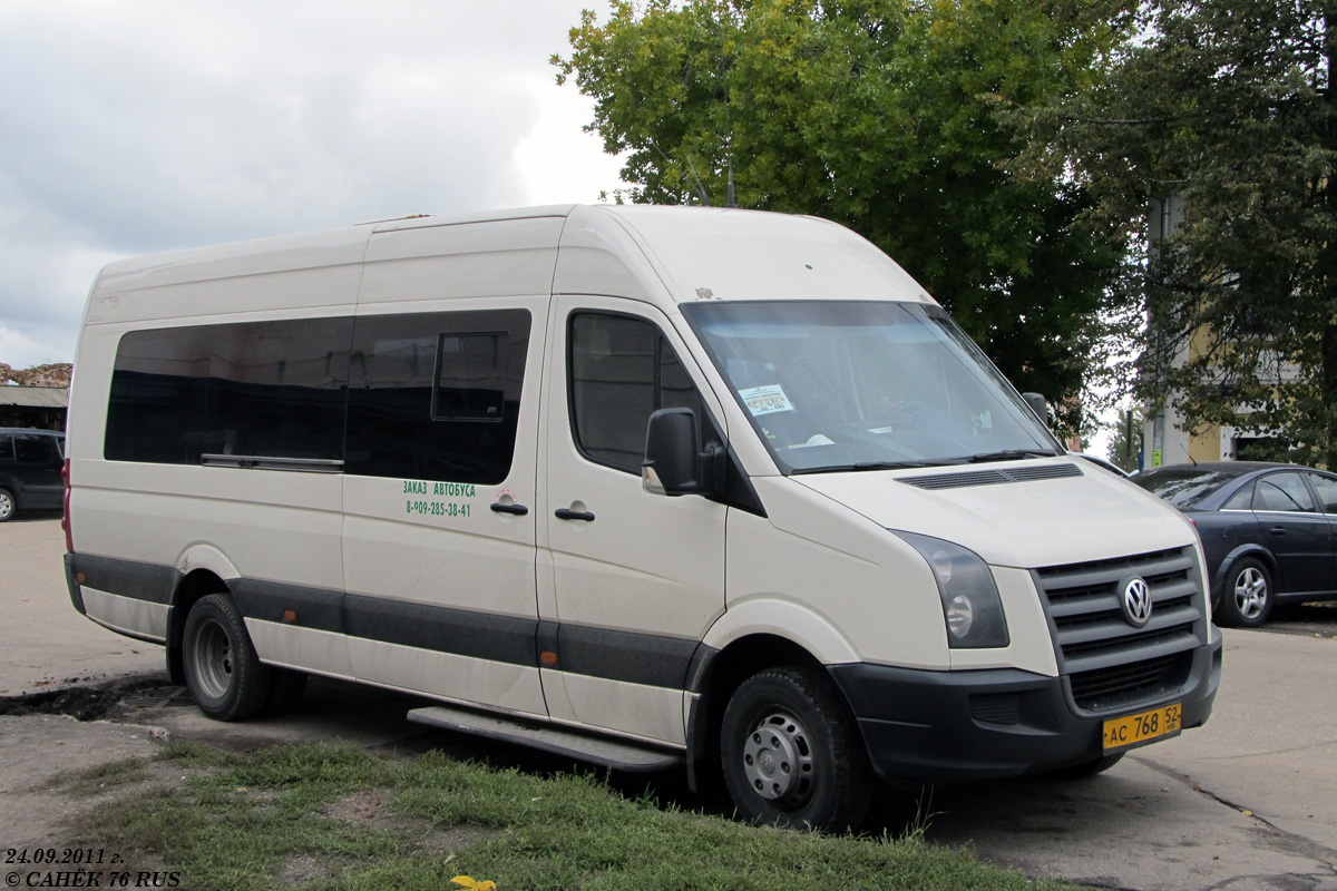 Нижегородская область, Луидор-2233 (Volkswagen Crafter) № АС 768 52