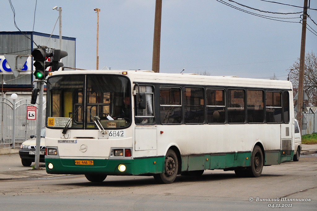 Санкт-Петербург, ЛиАЗ-5256.25 № 6842