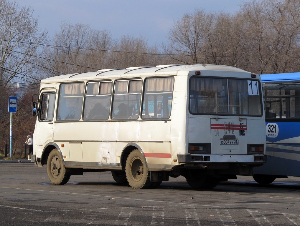 Хабаровский край, ПАЗ-32051-110 № К 004 УХ 27