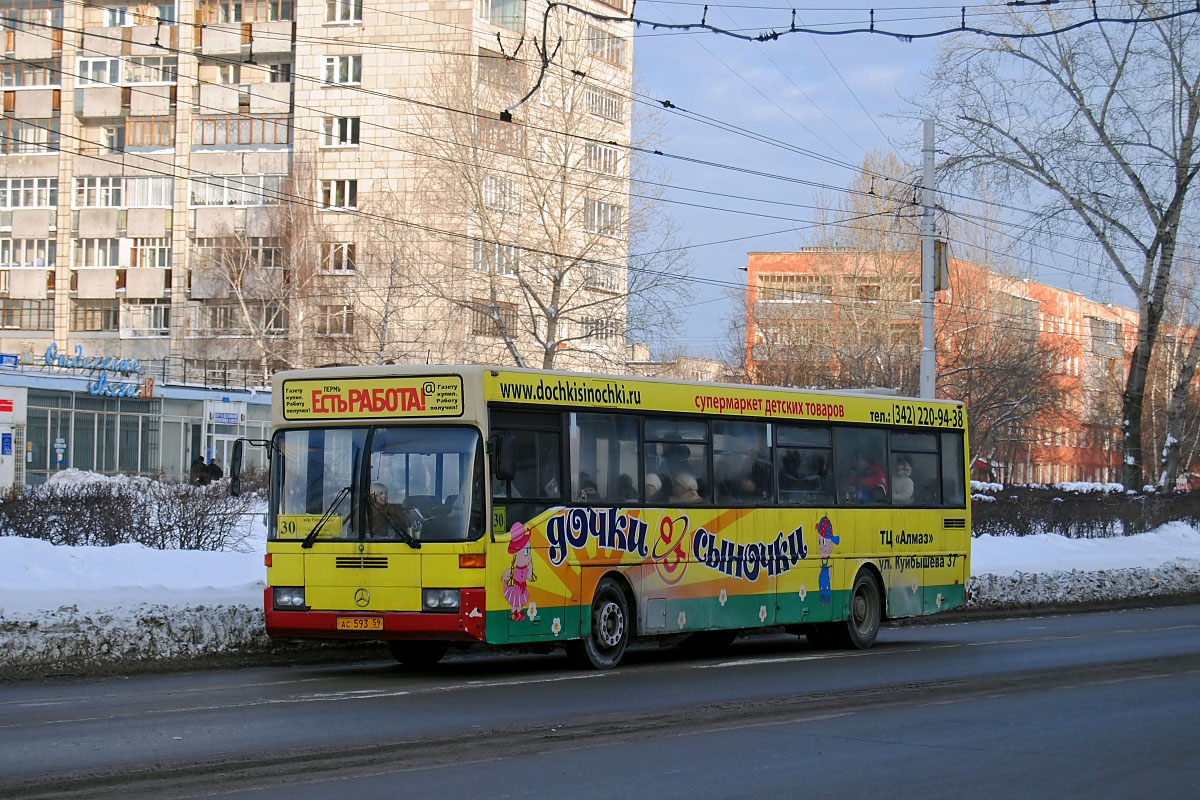 Пермский край, Mercedes-Benz O405 № АС 593 59