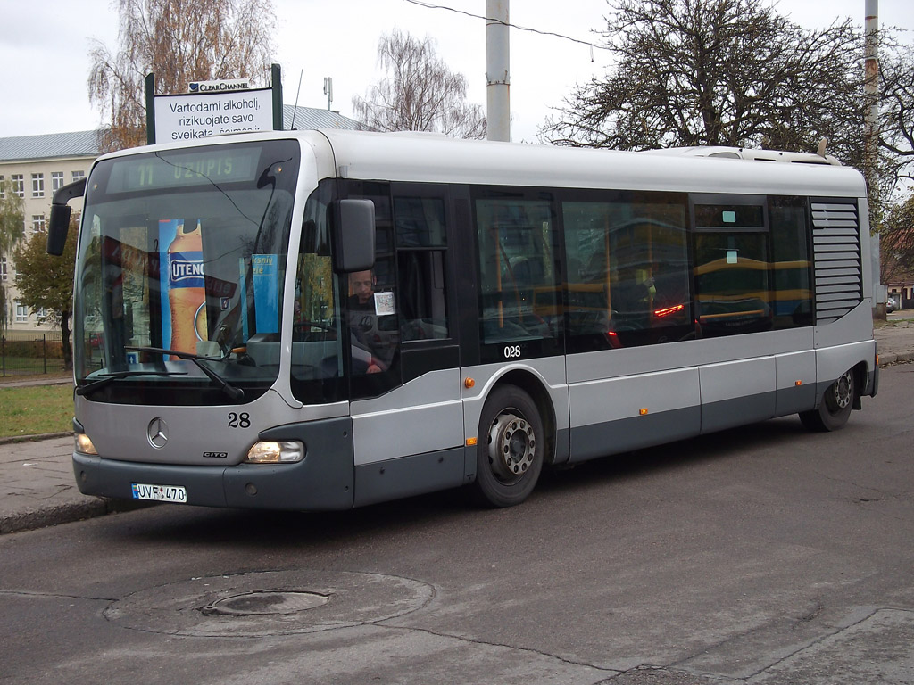 Литва, Mercedes-Benz O520 Cito (9,6m) № 028