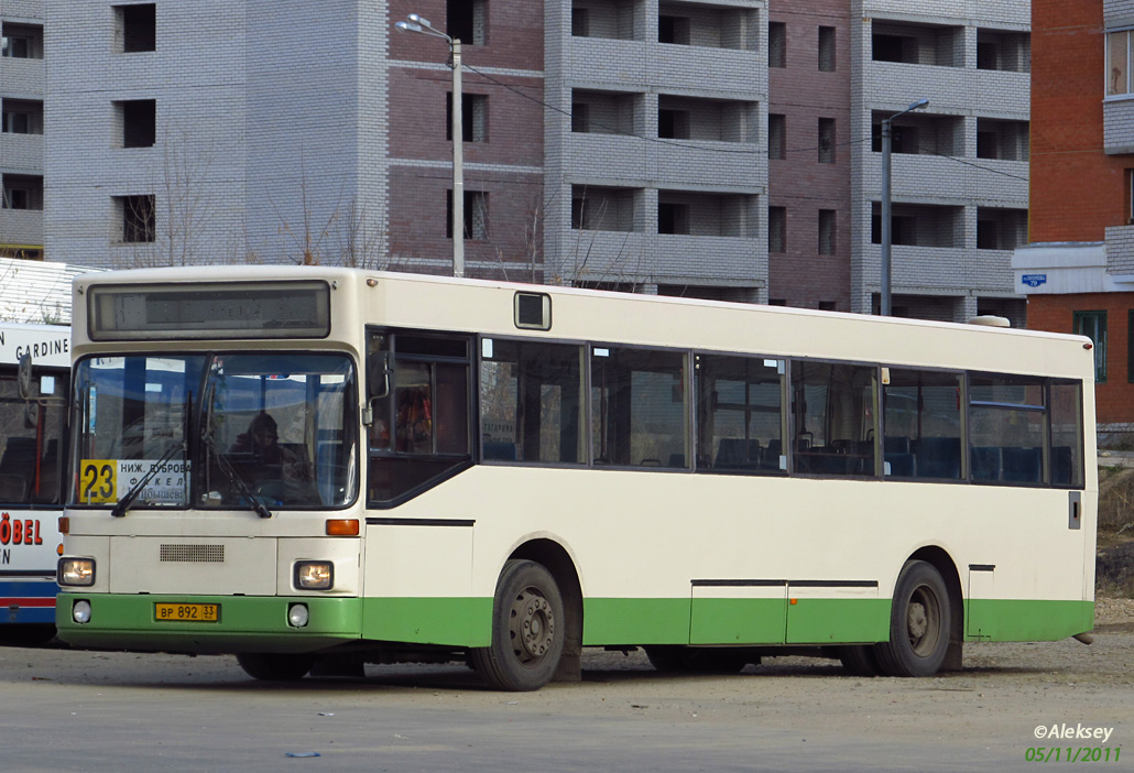 Владимирская область, MAN 791 SL202 № ВР 892 33