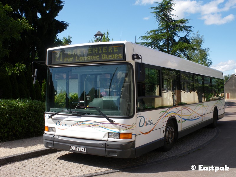 Франция, Heuliez GX317 № 413