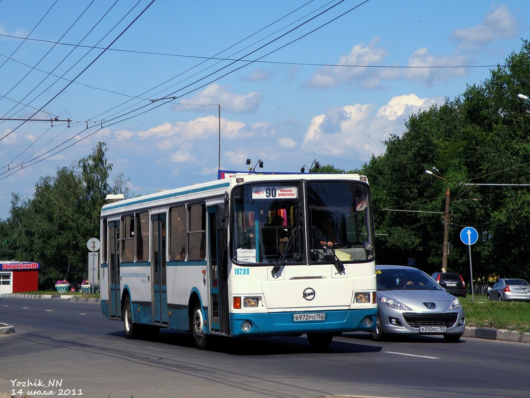 Нижегородская область, ЛиАЗ-5256.25 № 10289