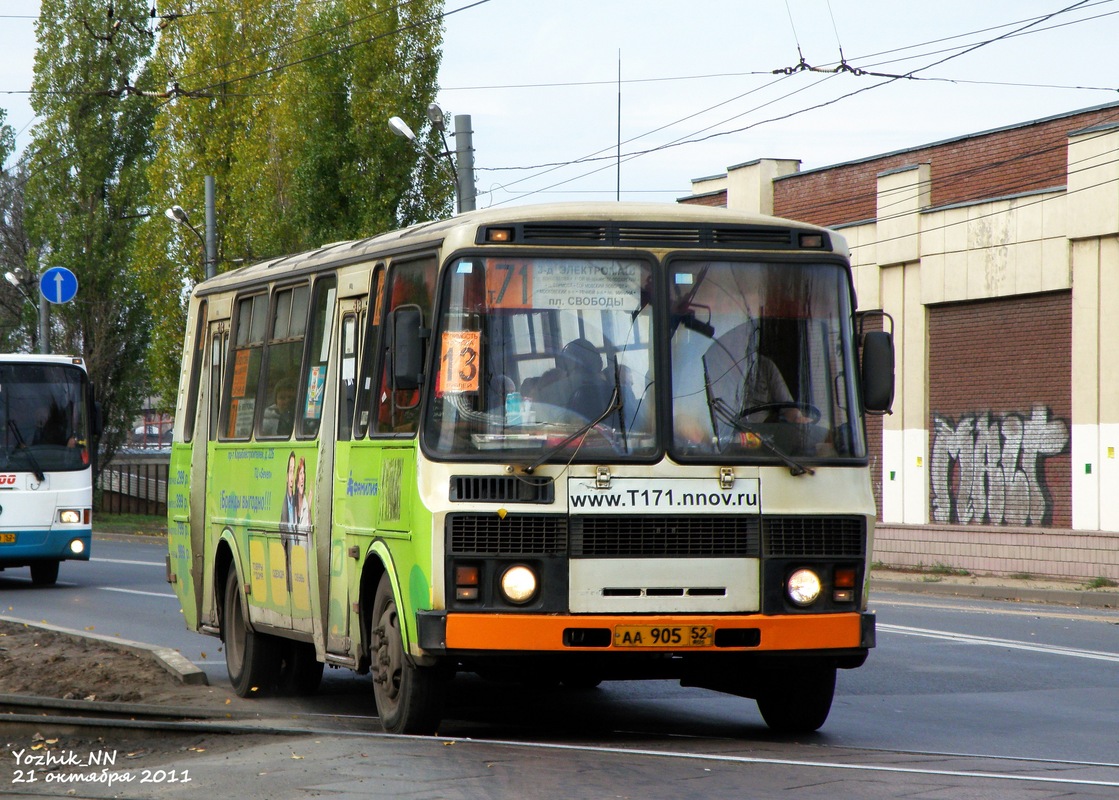 Нижегородская область, ПАЗ-4234 № АА 905 52