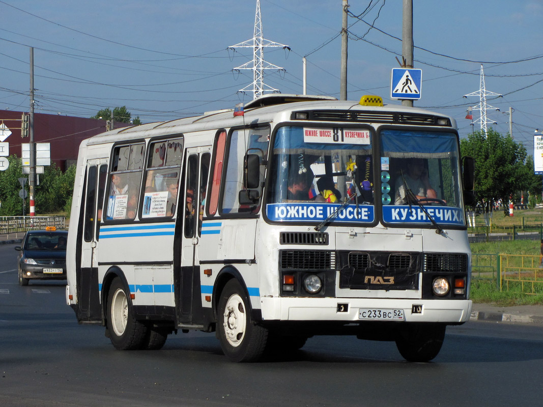 Нижегородская область, ПАЗ-32054-07 № С 233 ВС 52