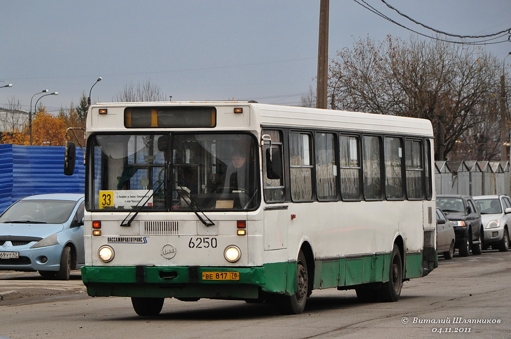 Санкт-Пецярбург, ЛиАЗ-5256.25 № 6250