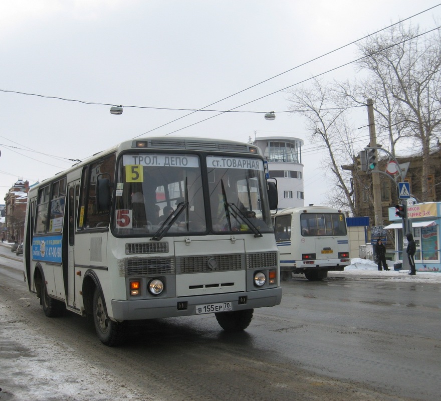 Томская область, ПАЗ-32054 № В 155 ЕР 70