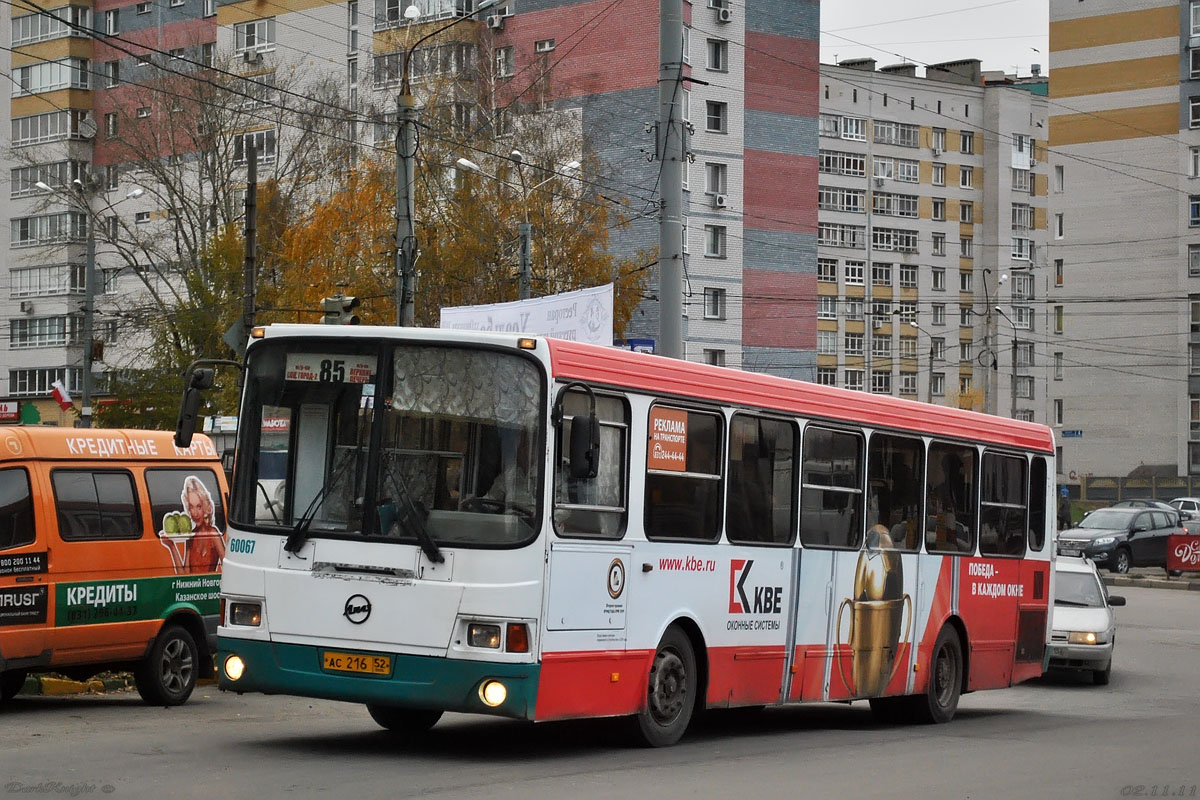 Нижегородская область, ЛиАЗ-5256.26 № 60067