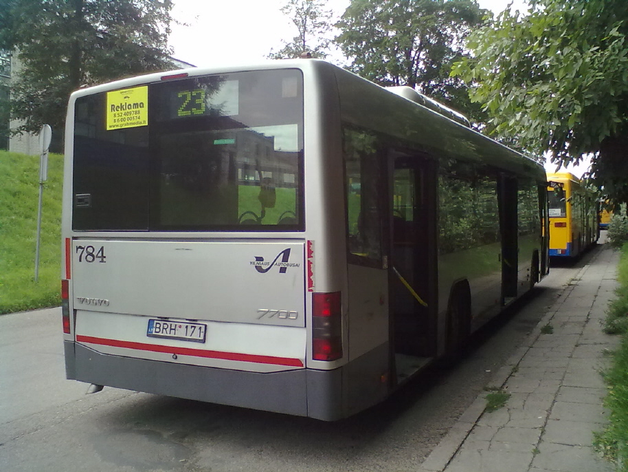 Литва, Volvo 7700 № 784