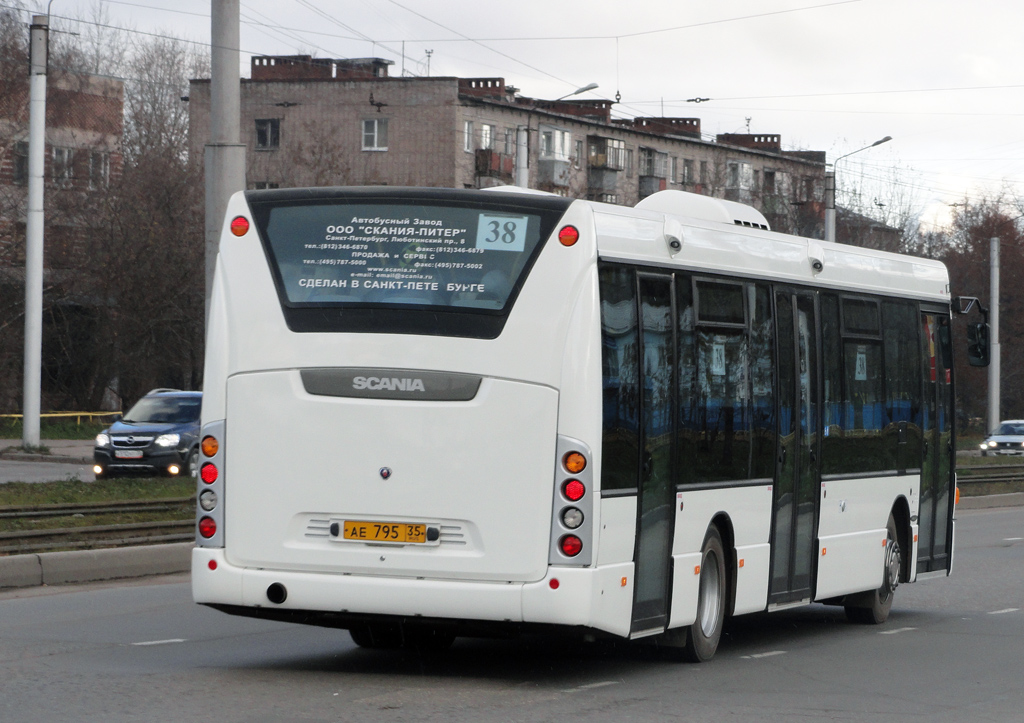 Вологодская область, Scania OmniLink II (Скания-Питер) № АЕ 795 35