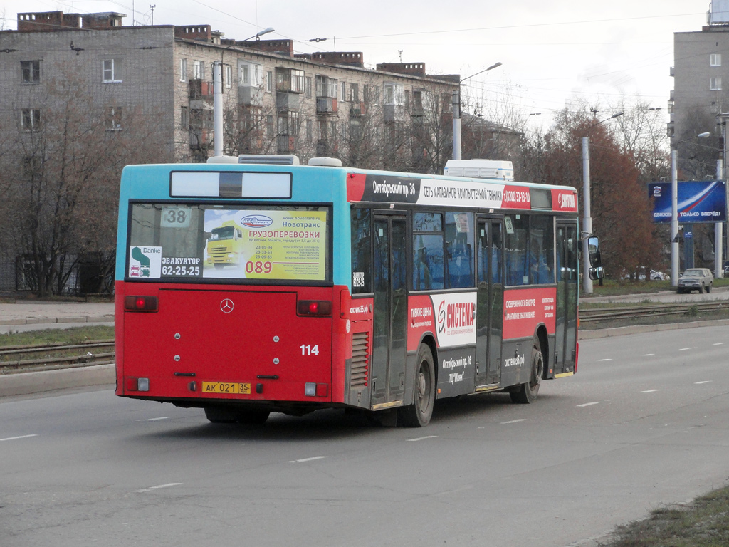 Вологодская область, Mercedes-Benz O405N № АК 021 35