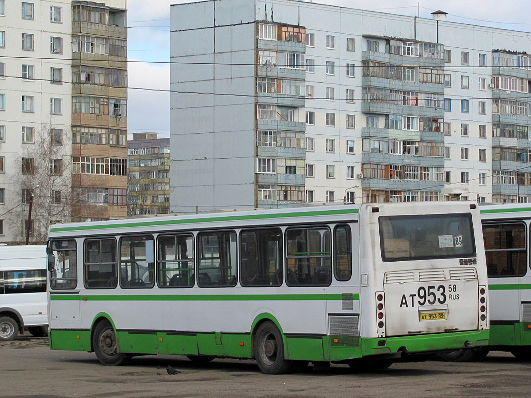 Пензенская область, ЛиАЗ-5256.45 № АТ 953 58